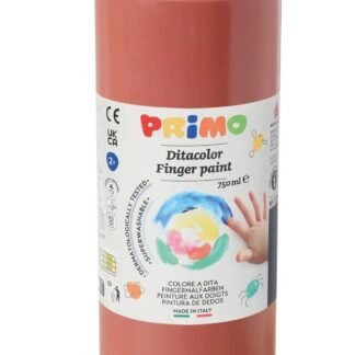 Primo Ditacolor Δακτυλομπογιά Siena Bruciata - καφέ 750ml