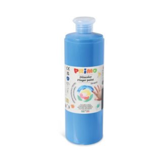 Primo Ditacolor Δακτυλομπογιά Cyan - μπλε 750ml