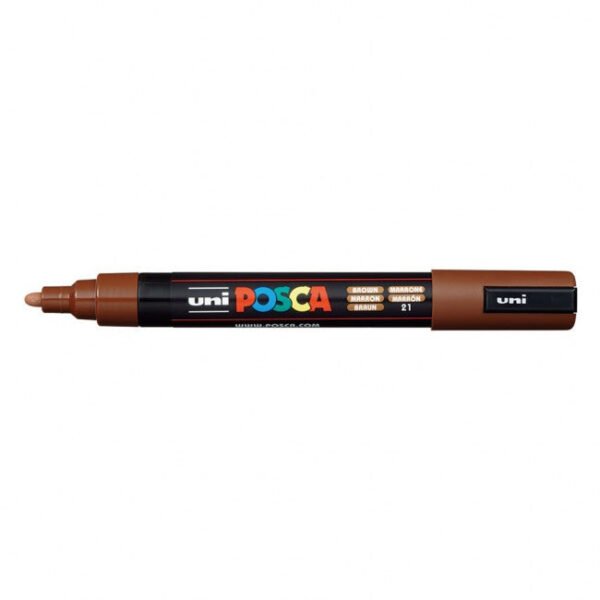 Posca μαρκαδόρος ζωγραφικής PC5M Brown