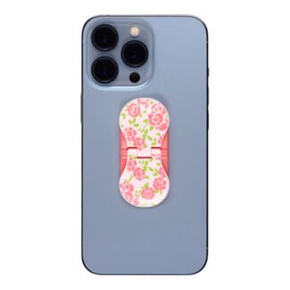 Zipgrips holder κινητού, σχέδιο pink flowers - Thinking gifts