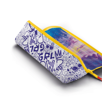 Maped κασετίνα βαρελάκι διπλής όψης trendy ροζ