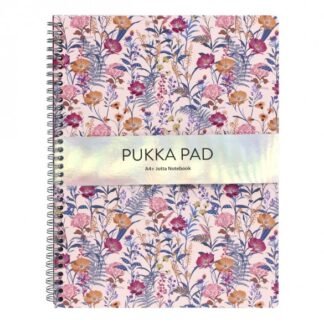 PUKKA PAD τετράδιο σπιράλ Α4 80Φ Bloom Εκρού