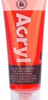 Primo Ακρυλικό χρώμα 75ml, Κόκκινο - Carmine