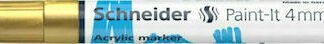 Schneider 320 Paint It Ακρυλικός Μαρκαδόρος 4mm Χρυσός