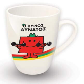 Ο Κύριος Δυνατός Κούπα πολυτελείας κεραμική λευκή