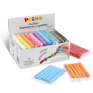 Primo Πλαστελίνη 11 χρώματα 605 g
