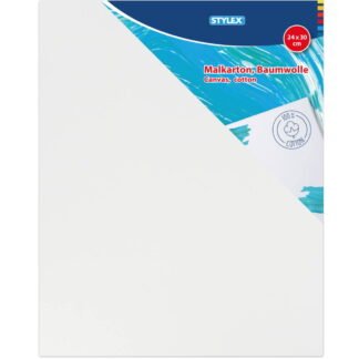 Stylex καμβάς ζωγραφικής σε τελάρο λευκός ορθογώνιος 24x30εκ.