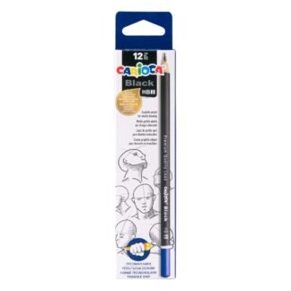 Μολύβια Carioca Black HB2 12 τεμάχια