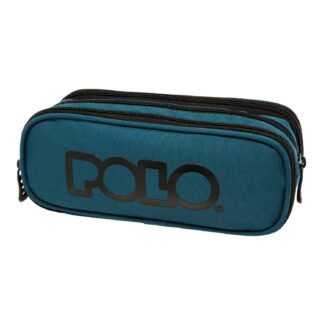 Κασετίνα Polo triple πετρόλ 937005-5401