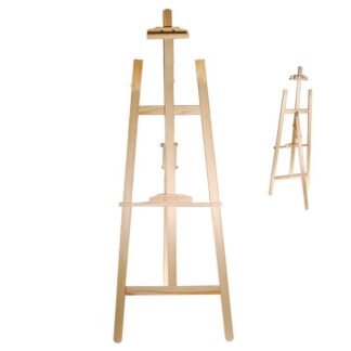 Artmate καβαλέτο ζωγραφικής ξύλινο Υ145x55εκ.