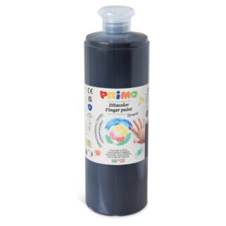 Primo Ditacolor Δακτυλομπογιά Black - μαύρο 750ml