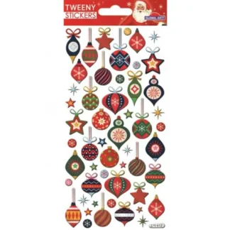 TWEENY CHRISTMAS STICKERS 9X17.5CM 270612 GLOBAL GIFT