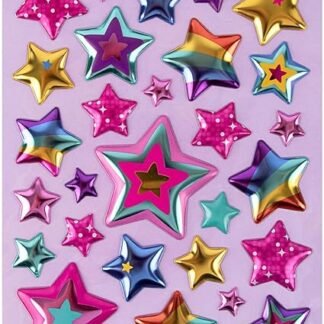 Χριστουγεννιάτικα αυτοκόλλητα APLI Kids 19599 Stars