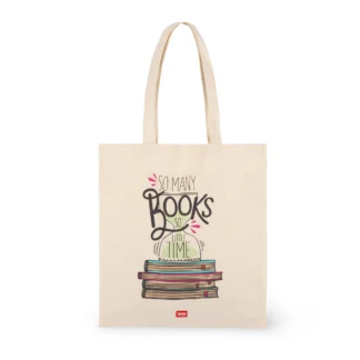 Legami Milano Βαμβακερή τσάντα για ψώνια Book lover