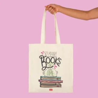 Legami Milano Βαμβακερή τσάντα για ψώνια Book lover