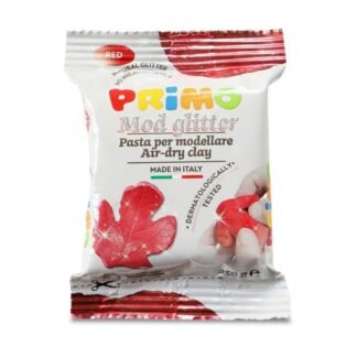 Primo CMP Πηλός μοντελισμού glitter red 250gr