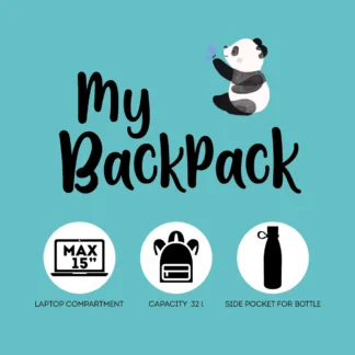 Legami Σακίδιο My Backpack Panda