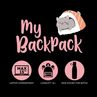Legami Σακίδιο My Backpack Sushi Cat