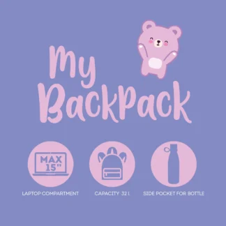 Legami Σακίδιο My Backpack Teddy Bear