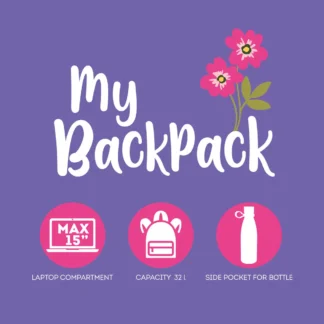 Legami Σακίδιο My Backpack Flowers