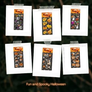 Αυτοκόλλητα Halloween puffy