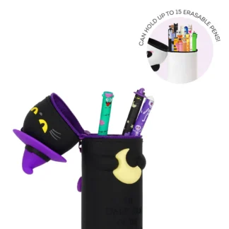 Κασετίνα Σιλικόνης Legami Halloween edition Kawaii Kitty Witch