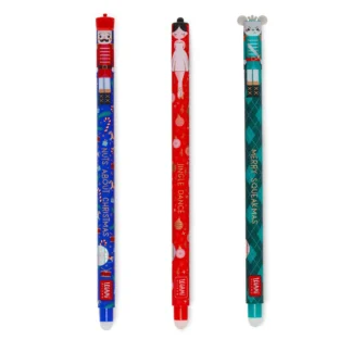 Σετ Legami Στυλό Gel Erasable Christmas - The Nutcracker