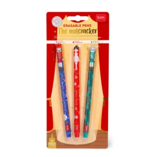Σετ Legami Στυλό Gel Erasable Christmas - The Nutcracker