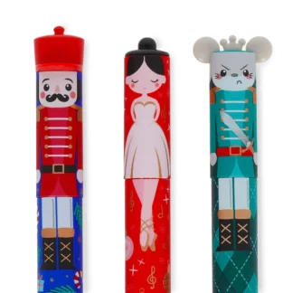 Σετ Legami Στυλό Gel Erasable Christmas - The Nutcracker
