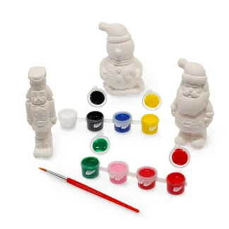 Legami σετ ζωγραφικής Christmas Figurine Decorating Kit - Paint Your Christmas
