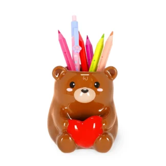 Legami κεραμική μολυβοθήκη - Teddy Bear - Desk Friends