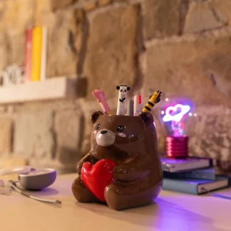 Legami κεραμική μολυβοθήκη - Teddy Bear - Desk Friends