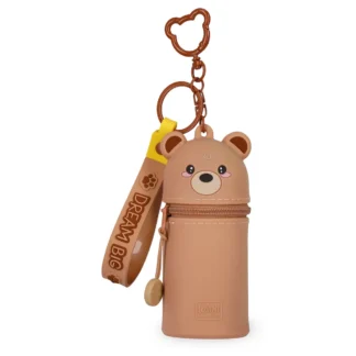 Legami Teddy Bear Coin Purse with Key Ring - Mini Kawaii πορτοφόλι σιλικόνης