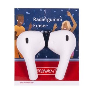 Brunnen Γόμα Earpods 4 x 1.5 cm 2 Τεμάχια