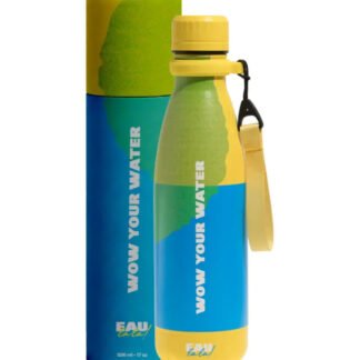 Eau Lala Μπουκάλι Θερμός Ανοξείδωτο BPA Free 500ml Κίτρινο