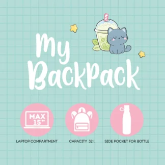 Legami Σακίδιο My Backpack Kitty