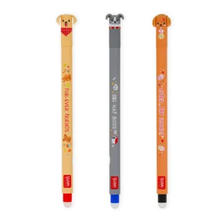 Legami Στυλό Set of 3 Erasable Pens - Fur-ever Friends