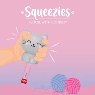 Μολύβι Legami Squishy Kitty "Be Curious" - Squeezies
