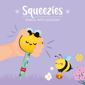 Μολύβι Legami Squishy Bee "Be Different" - Squeezies