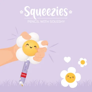 Μολύβι Legami Squishy Diasy "Oh Happy Daisy" - Squeezies