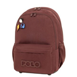 Σακίδιο POLO Pins Μπορντό 20L 901059-3400