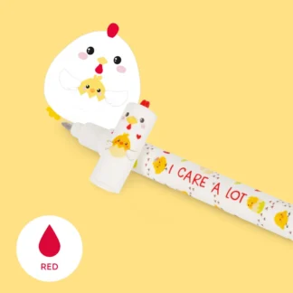 Στυλό Gel που Σβήνει Legami I Care a Lot Hen 0.7mm Κόκκινο