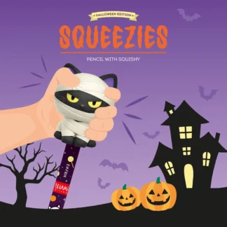 Μολύβι Legami Squeezies Halloween Mummy Cat – Nine Lives Later