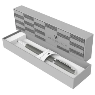 Στυλό Διαρκείας Wellington Toledo Dark gray γκρι με Κουτί Δώρου